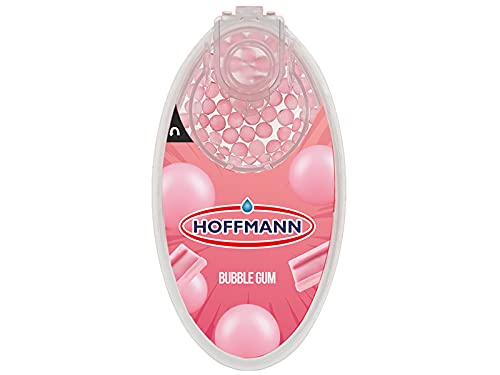 Hoffmann Premium DIY Click Hülsen Kapseln 1 Box 100er Set Kugeln + All u need Flaschenöffner Keyring (Bubble Gum, 1) von All u need