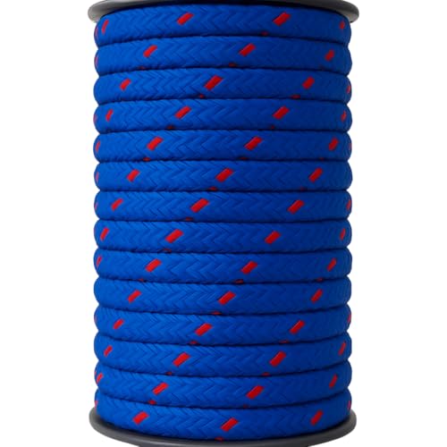 Polypropylenseil 2 –16mm - 25–100 m - Seil - Outdoor - Flechtleine - Campingseil - Leine - Schnur - Kunststoffseil - Reißfest - Allzweckseil für Festmacher - Boot - Geflochtenes Seil (25, 10mm) von All4All