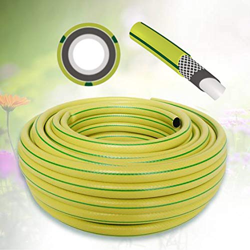 All4You GARTENSCHLAUCH 1/2 3/4 1 Zoll 20 m 30 m 50 m gelb WASSERSCHLAUCH Schlauch (1/2'' Zoll, 50m) von All4You