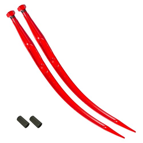 2x Frontladerzinken 680mm Frontlader M22x1.5 + Einschweißbuchsen 2x Frontladerzinken 680mm Frontlader M22x1.5 + Einschweißbuchsen von All4you