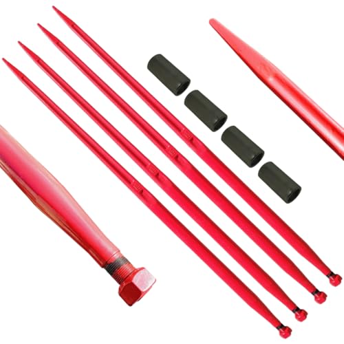 4x Frontladerzinken Frontlader 1100mm Zinken M22x1.5 + 4x Einschweißbuchsen 4x Frontladerzinken Frontlader 1100mm Zinken M22x1.5 + 4x Einschweißbuchsen von All4you