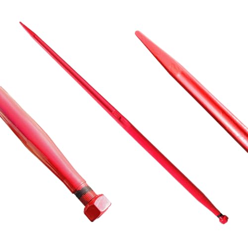Frontladerzinken Frontlader 1100mm Zinken Großballenzinken M22x1.5 Frontladerzinken Frontlader 1100mm Zinken Großballenzinken M22x1.5 von All4you