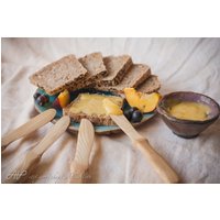 Holzmesser - Buttermesser Käsestreuer Aus Holz Esche Waldorf Stil Kindermesser Kochgeschirr von AllAlive