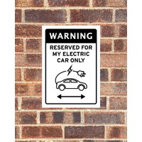 Achtung Elektroauto-Parkplatz Nur Schild Lustiger Scherz Aufkleber Wand Garage Fahrzeug Ev Ladegerät Retro Vintage Reserviert Achtung Elektroauto-Parkplatz Nur Schild Lustiger Scherz Aufkleber Wand Garage Fahrzeug Ev Ladegerät Retro Vintage Reserviert von AllClassicGifts