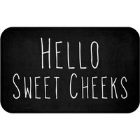 Hello Sweet Cheeks Badematte, Heim-Badematte, Beste Heimdekoration, Badezimmer-Badematte, Bad-Dekor, Lustiger Badteppich, Badezimmer-Dekor von AllDayCustomsCo