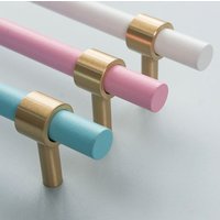 Macarone-Schrankgriffe, Kinderzimmer-Messing-Schubladenknöpfe Griffe, Kommode, Kinderzimmerschrank Ziehen Möbelbeschläge von AllHomewaresSupply