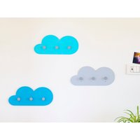 Geschenk Für Drillinge Oder Geschwister, Dreier Wolke Förmige Kleiderhaken, Minimale Kinderzimmer Wandhaken, Unisex Dekor, Babyshower Geschenk Für Drillinge Oder Geschwister, Dreier Wolke Förmige Kleiderhaken, Minimale Kinderzimmer Wandhaken, Unisex Dekor, Babyshower von AllLittleRockstars