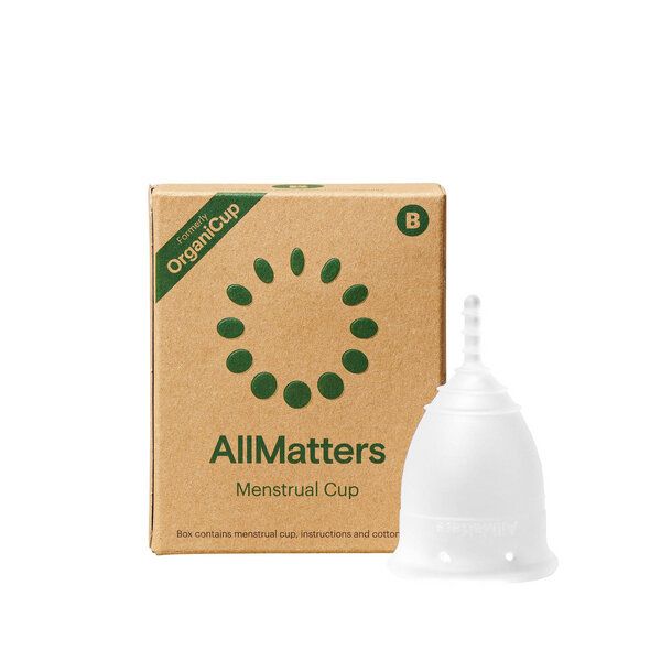 AllMatters Preisgekrönte Menstruationstasse in 3 Größen von AllMatters