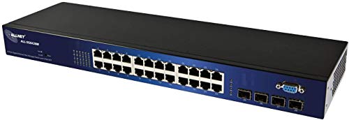ALLNET 127211 Géré L2 Gigabit Ethernet (10/100/1000) 19U Noir von AllNet