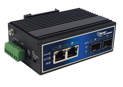 ALLNET 4 2P ALL-SGI8004P POE Industrial von AllNet