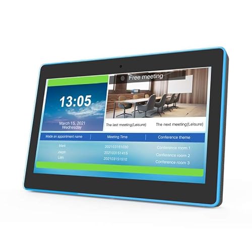 ALLNET Meetingraum RGB LED Tablet 13 Zoll RK3399 Android 10 und NFC/RFID schwarz von AllNet