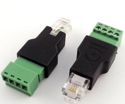 AllNet Kabel TK RJ11-Stecker, 6P4C-Terminalblock/Schraubkontakt von AllNet