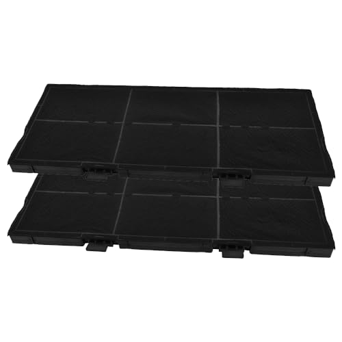 AllSpares Aktivkohlefilter (2 St.) für Dunstabzugshauben geeignet für Siemens LZ45610 | Neff Z54TC02X0 | Bosch DSZ4561, 11025806 | 459 x 189 x 20 mm von AllSpares