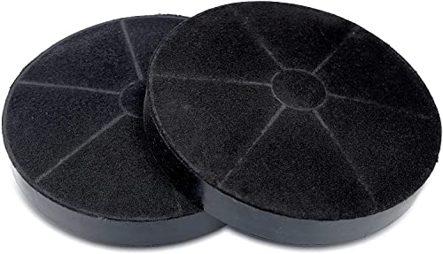 AllSpares Aktivkohlefilter (2 St.) für Dunstabzugshauben geeignet für Respekta MIZ0031 / MIZ 0031, PKM CO4 / C04 (Ø175x22mm) von AllSpares