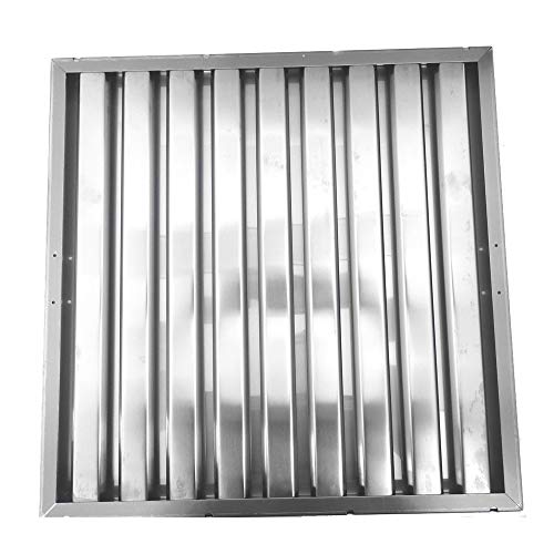 AllSpares Flammschutzfilter für Dunstabzugshauben | Mit Griffen | Edelstahl | Typ B | Gastro Abzugshaube | 500x400x25mm von AllSpares