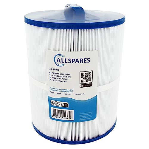 AllSpares Whirlpool Filter geeignet für SC720 / 60506 / 6CH-502 (Ø172x203mm) von AllSpares