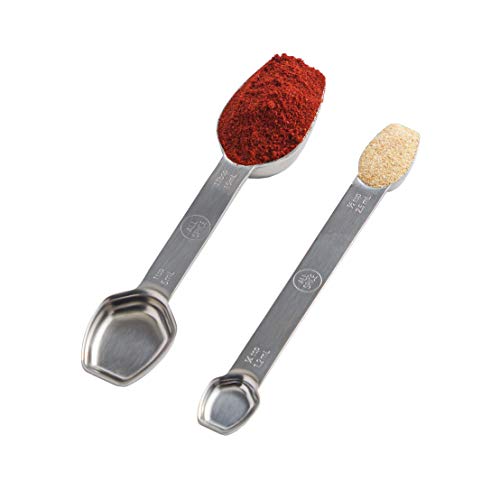 AllSpice Doppelseitiges Messlöffel-Set aus Edelstahl von AllSpice