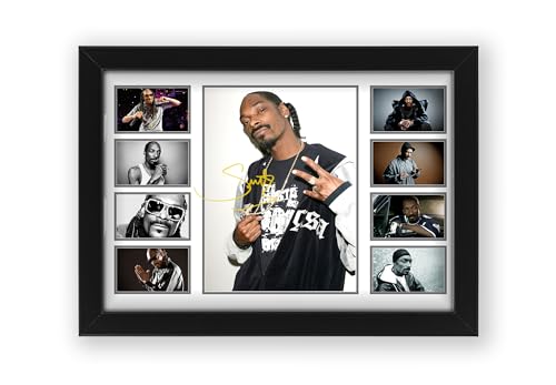 Snoop Dogg signiertes Poster, limitierte Auflage, Autogramm, Fan-Geschenk, Sammlerstück, Fanartikel (ungerahmt, A3 (30 x 40 cm) von AllStarMedia