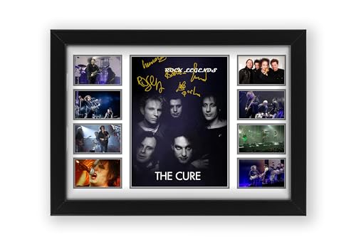 The Cure Autogrammposter, limitierte Edition, Fan-Geschenk, Sammlerstück, Fanartikel (ungerahmt, A4 (30 x 21 cm) von AllStarMedia