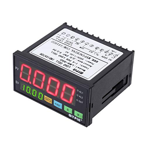 Allayu LM8-RRD Digital-wiegende-Controller LED-Anzeige Gewicht Wägezelle-Controller 1-4 Wägezelle Signale Eingang 2 Relaisausgang 4 von Allayu