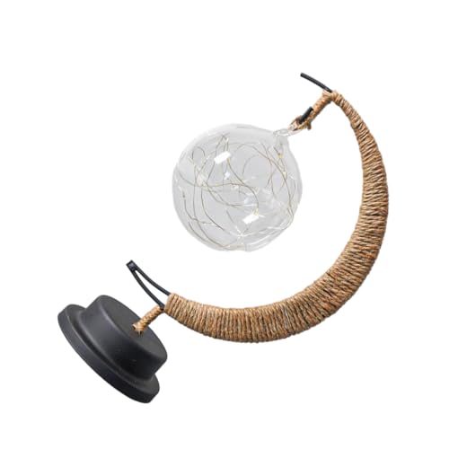 Allayu Langlebig für Lange Zeit. Nachtlicht mit Ständer, Mondlampe mit Ständer, PVC Mond LED Nachtlichter mit Ständer, Mond Tischlampe, Farben hell von Allayu