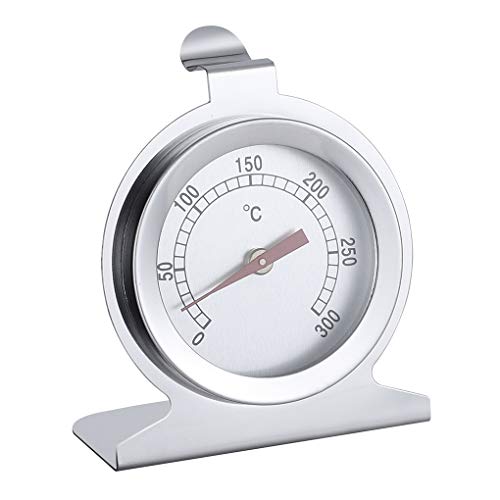 Allayu Thermometerofen Kochtemperaturanzeige Edelstahl-Ofen-Thermometer Stahl-Kochmesser Mini Food Thermometer von Allayu