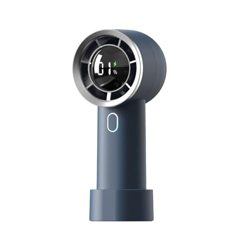 Allayu Tragbarer USB Mini Außenventilator mit dichtem Netzgitter für effektive Windansammlung. ABS Halbleiterkühlung, 130 Blau von Allayu