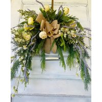 Bauernhaus Dekor - Sommer Steigbügel Kranz Englisch Oder Western Swag Ihre Wahl Pferdeliebhaber Geschenk von Alldesignsequine