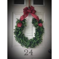 Hufeisen Buchsbaum Kranz - Geschenk Für Pferdeliebhaber Glückskranz Pferd Wohnkultur Hufeisen Buchsbaum Kranz - Geschenk Für Pferdeliebhaber Glückskranz Pferd Wohnkultur von Alldesignsequine