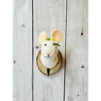 Bezaubernder Kleiderhaken Mit Mäusemädchen, Weihnachtsgeschenk von AllegriaDecorations