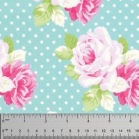 Oop Htf 38 cm. Sadie's Dance Karte Tanya Whelan Fabric Floral Vintage Inspiriert Dottie Rose Polka Dots Blumen Auf Jade Oop Htf 38 cm. Sadie's Dance Karte Tanya Whelan Fabric Floral Vintage Inspiriert Dottie Rose Polka Dots Blumen Auf Jade von AllegroFabrics