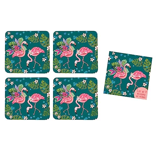 Allen Designs - Dekorative Spannung Set 4 Flamingo Sleever von Allen Designs