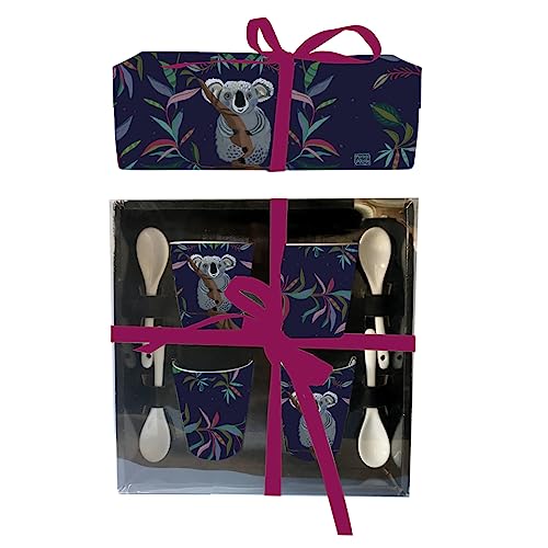 Allen Designs - Set 4 Tassen mit Koala Cuilenen von Allen Designs