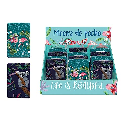 Allen Designs - Spiegel Allen Ass Koala und Flamingo in der aktuellen Innenbox von Allen Designs