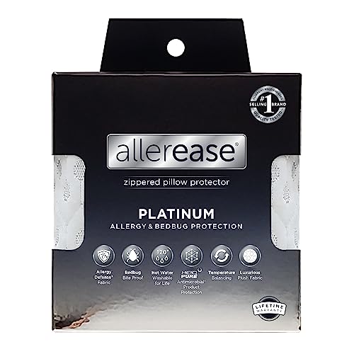 Allerease Platinum Kissenschutz, King Size von Aller-Ease