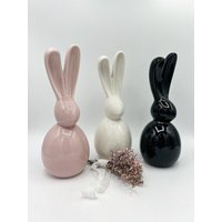Hasen Figur | Dekohase Osterdeko Frühlingsdeko Keramikhase von AllerleiLiebe