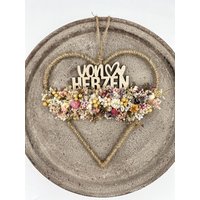 Trockenblumen | Trockenblumenkranz Geschenk Herz Trockenblumen | Trockenblumenkranz Geschenk Herz von AllerleiLiebe
