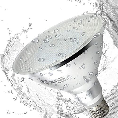 Allesgute 15W PAR38 LED E27 Strahler Spot Birne Lampe Reflektor Leuchtmittel IP65 Wasserdicht 230V Warmweiß 3000K Eqv 150W Halogen Nicht Dimmbar,1-Stück von Allesgute