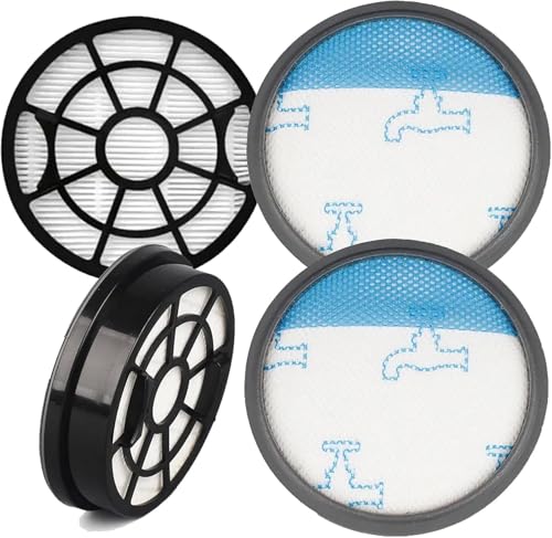 2 Pack HEPA Filter Set für Rowenta RO2910EA RO2913 RO2915EA RO2932EA RO2933 RO2957EA RO2981EA Swift Power Cyclonic Staubsauger, Ersatz ZR904301 mit Vormotor- & Nachmotorfilter + Reinigungsbürste von Alleshelfer