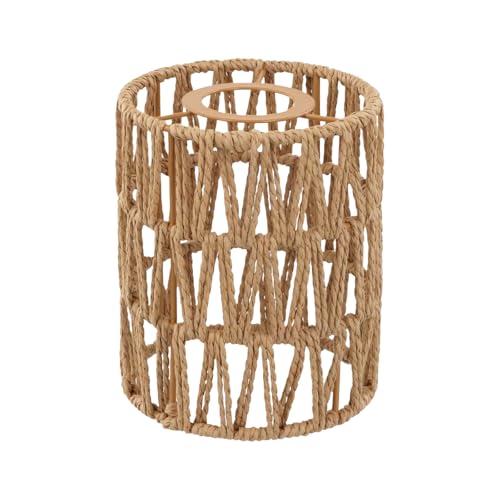 Rattan Lampenschirm, Boho Design, 12 cm, für Hängelampe, Stehlampe, Pendelleuchte, Tischleuchte Rattan Lampenschirm, Boho Design, 12 cm, für Hängelampe, Stehlampe, Pendelleuchte, Tischleuchte von Alleshelfer