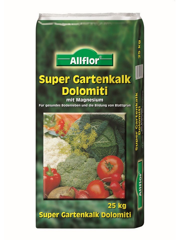 Allflor Gemüsedünger Allflor Gartenkalk Dolomiti 25 kg von Allflor