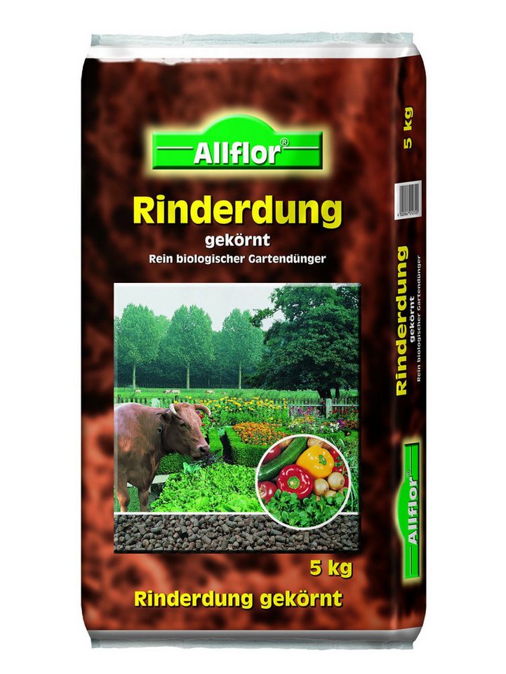 Allflor Gemüsedünger Allflor Rinderdung gekörnt 5kg Beutel Allflor Gemüsedünger Allflor Rinderdung gekörnt 5kg Beutel von Allflor