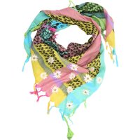 Allgäu Rebell Schal "Edel-Hippie" 1 Stk. tlg. mit Edelweiss Blüten in bunt von Allgäu Rebell