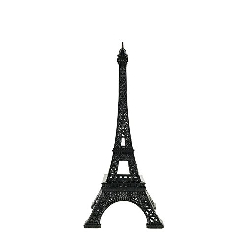 allgala 17,8 cm Eiffelturm Statue Dekor Legierung Metall schwarz von Allgala