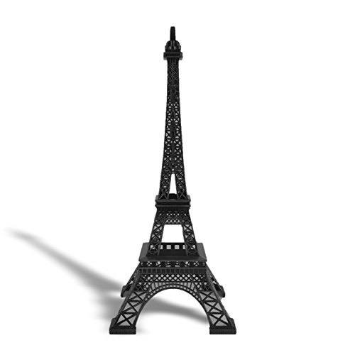 allgala Eiffelturm-Statue, 48 cm, Legierung, Metall, Schwarz (EF19-86192) von Allgala