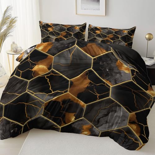 Allgemein Atmungsaktiv Bettbezug 135 x 200 cm Weich und Bequem, Abstrakt Luxus Marmorlinien Mikrofaser Bettbezug Mit Reißverschluss Einfaches Be- und Entladen, Dunkelgrau Bettwäsche Wendemotiv Allgemein Atmungsaktiv Bettbezug 135 x 200 cm Weich und Bequem, Abstrakt Luxus Marmorlinien Mikrofaser Bettbezug Mit Reißverschluss Einfaches Be- und Entladen, Dunkelgrau Bettwäsche Wendemotiv von Allgemein