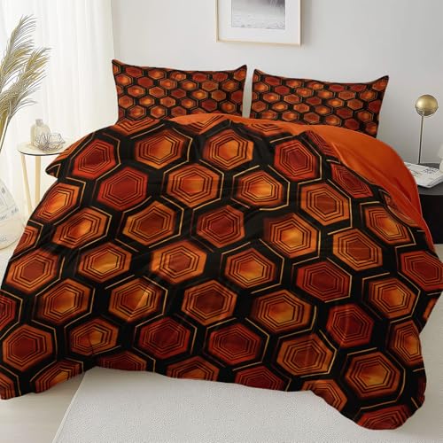 Orange Farbe Doppelseitig Bettbezug Pflegeleicht Atmungsaktiv, Abstrakt Geometrisch Linie Thema Bettwäsche für Jugendliche, 135 x 200 cm Bettbezug Mit Reißverschluss Einfaches Be- und Entladen Orange Farbe Doppelseitig Bettbezug Pflegeleicht Atmungsaktiv, Abstrakt Geometrisch Linie Thema Bettwäsche für Jugendliche, 135 x 200 cm Bettbezug Mit Reißverschluss Einfaches Be- und Entladen von Allgemein