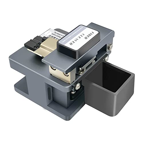 ALLGRIIT TM20 Fiber Cleaver Faserschneider mit 3-in-1-Faserhalter und automatischer Rückprallschiene Hochpräzises LWL Cleaver mit gebrochenem Faserschutzdesign von Allgriit