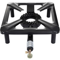 Hockerkocher höhenverstellbar 40x40 cm ohne Zündsicherung Hockerkocher höhenverstellbar 40x40 cm ohne Zündsicherung von Allgrill