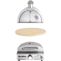 Multi-Kulti Set 3 inkl. Pizzabackhaube und Pizzastein Multi-Kulti Set 3 inkl. Pizzabackhaube und Pizzastein von Allgrill